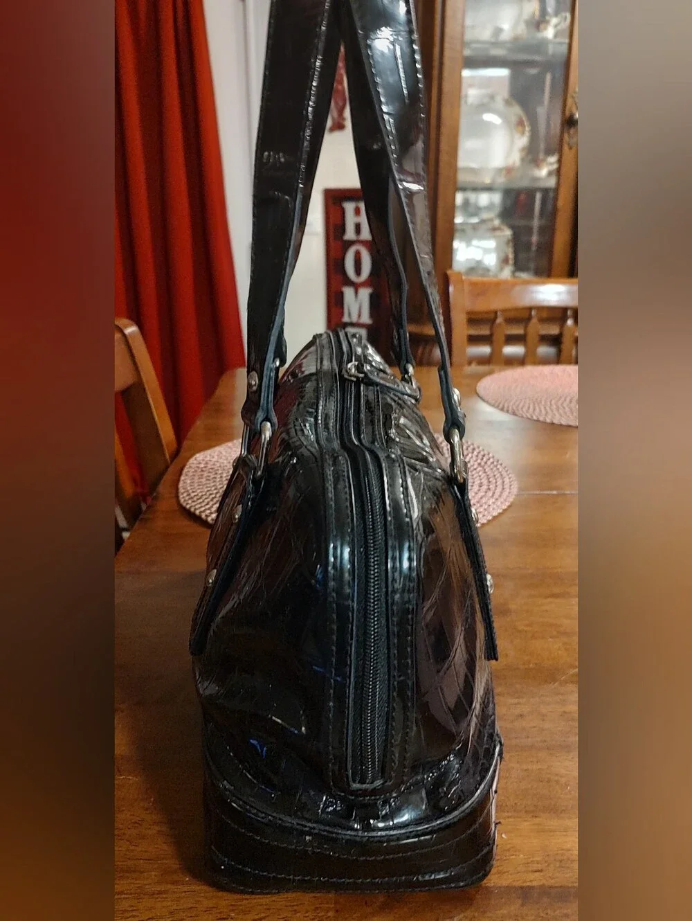Liz Claiborne sleek croc
